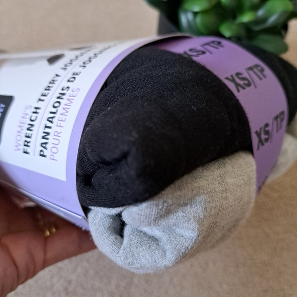 O'Neill Women's Lounge Pants 2 Pack Joggers Size XS Grey Black Casual Pant - Picture 6 of 9